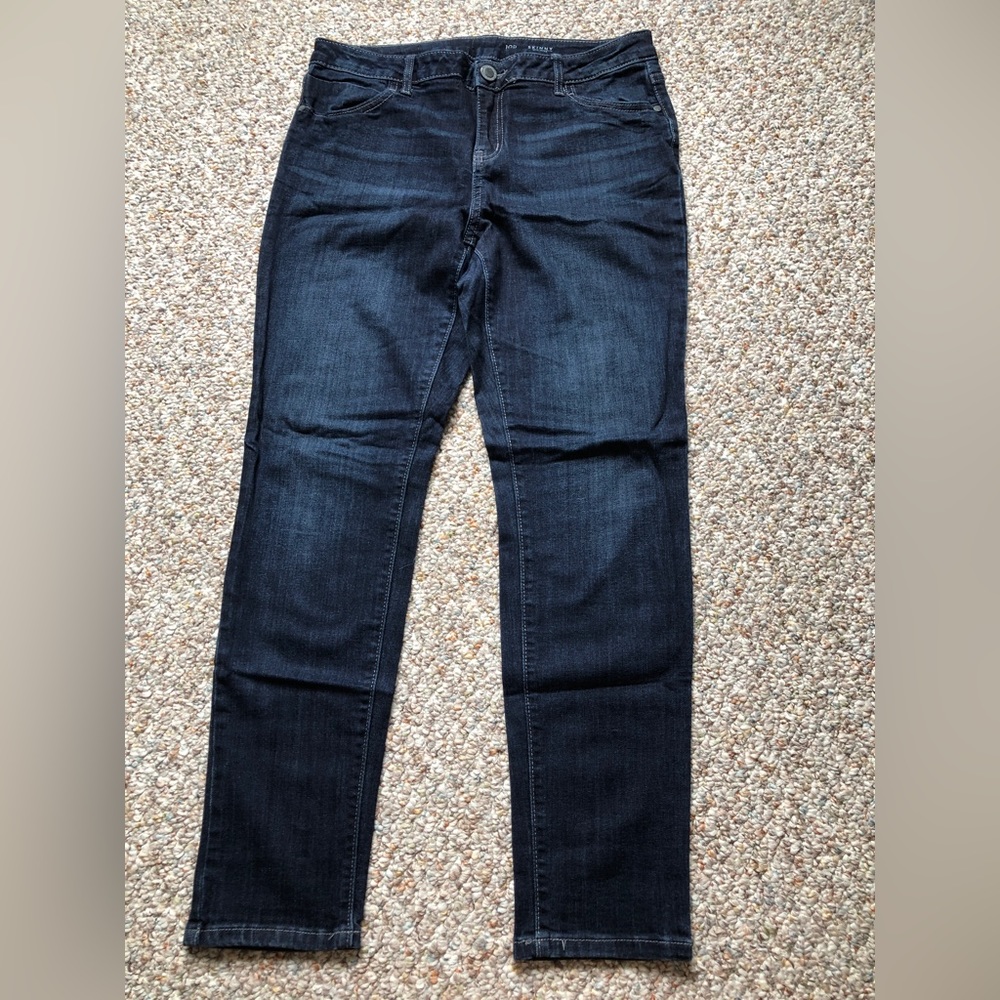 Women's Simply Vera, Vera Wang 10P Skinny Mid Rise Jeans